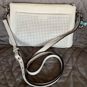 Crossbody coach purse - white